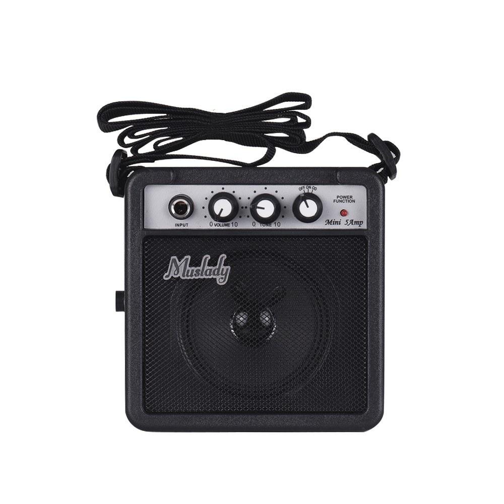 Others |   5W Mini Guitar Amplifier Amp Speaker Black Musical Instruments Black