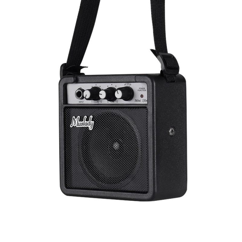 Others |   5W Mini Guitar Amplifier Amp Speaker Black Musical Instruments Black