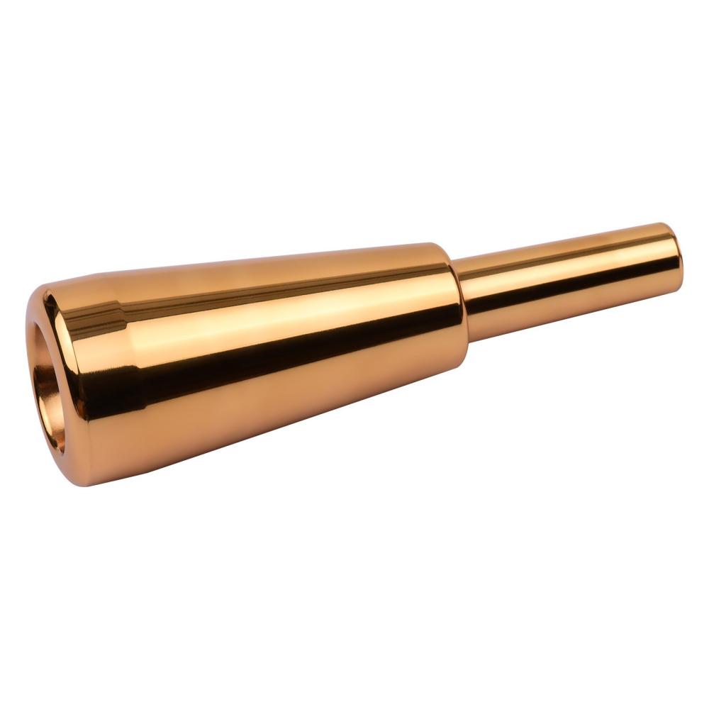 Brass |   3C Trumpet Mouthpiece Thickened Heavier Mouthpiece Instrument Accessory for Standard Trumpets Gold Brass Brass