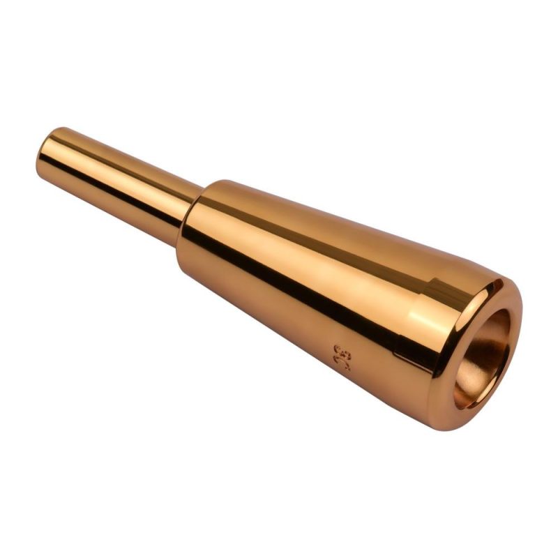 Brass |   3C Trumpet Mouthpiece Thickened Heavier Mouthpiece Instrument Accessory for Standard Trumpets Gold Brass Brass