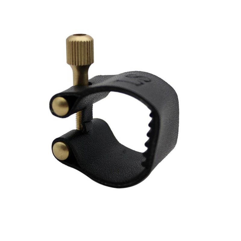 Brass |   Mouthpiece Ligature Fastener + Mouthpiece Cap for Alto Sax Saxophone Mouthpiece Parts Black Brass Black