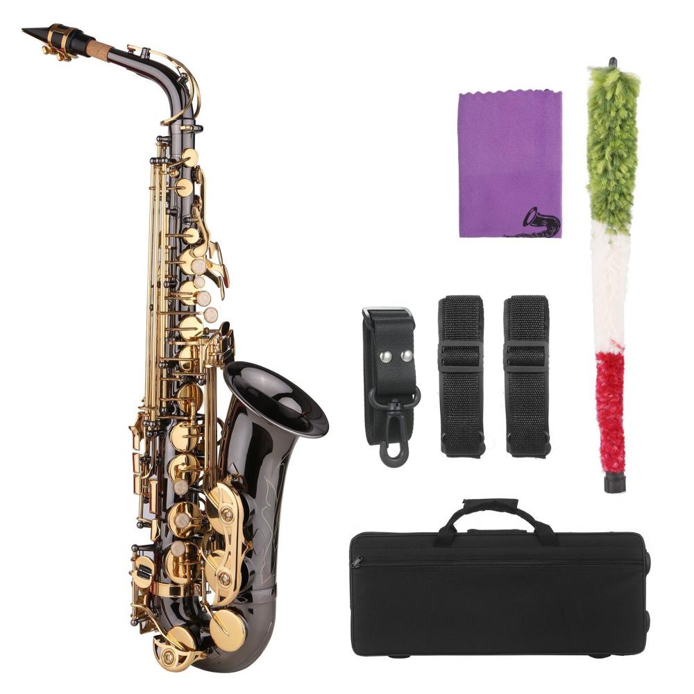 Brass |   Saxophone Eb E-flat Alto Saxophone Sax Gold Brass Brass