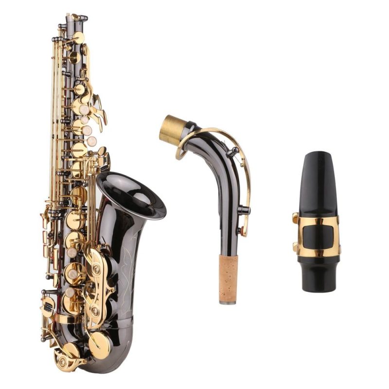 Brass |   Saxophone Eb E-flat Alto Saxophone Sax Gold Brass Brass