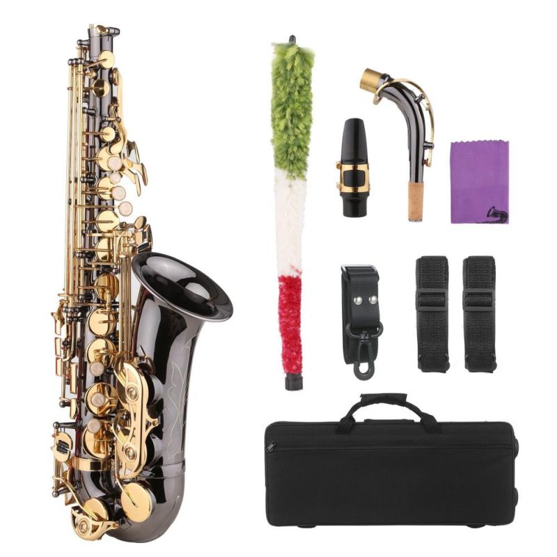 Brass |   Saxophone Eb E-flat Alto Saxophone Sax Gold Brass Brass