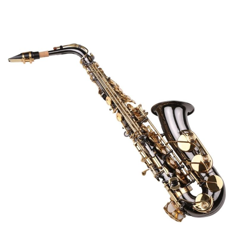 Brass |   Saxophone Eb E-flat Alto Saxophone Sax Gold Brass Brass