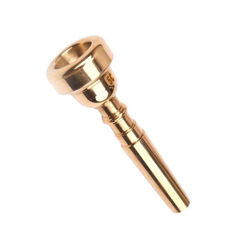 Brass |   Trumpet Mouthpiece Musical Instrument Accessories Gold Plated 5C Gold Brass Brass