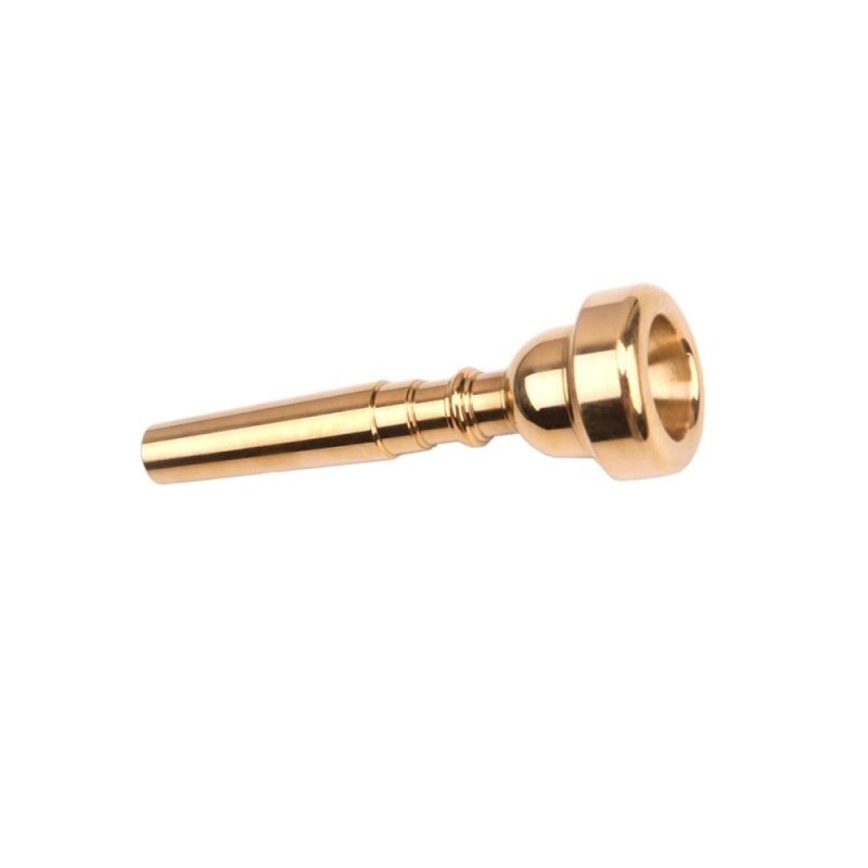 Brass |   Trumpet Mouthpiece Musical Instrument Accessories Gold Plated 5C Gold Brass Brass