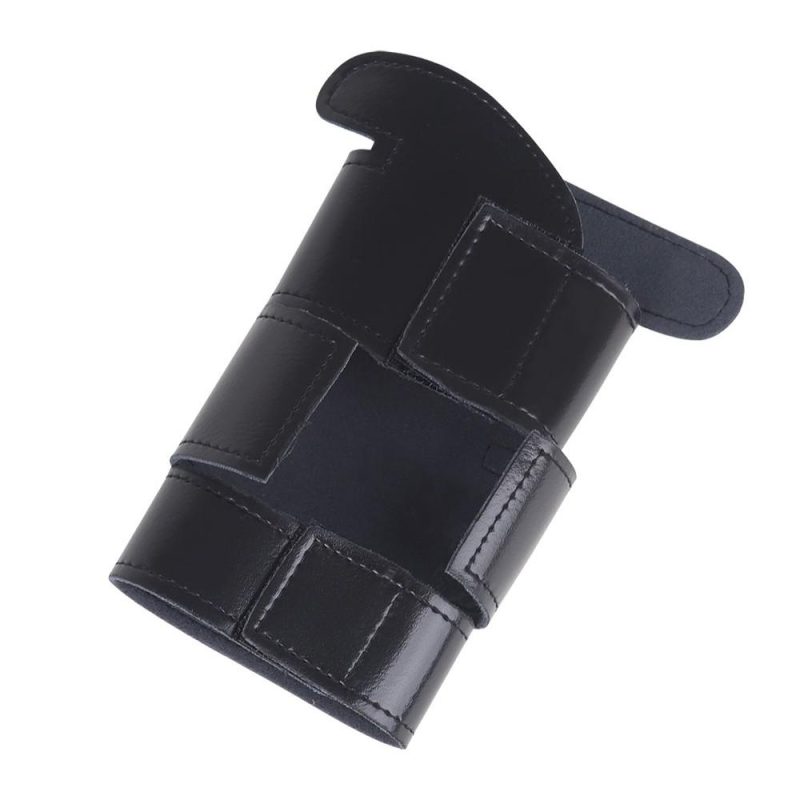 Brass |   Trumpet Valve Guard PU Leather Protective Sleeve Protector for Trumpet Black Black Brass Black