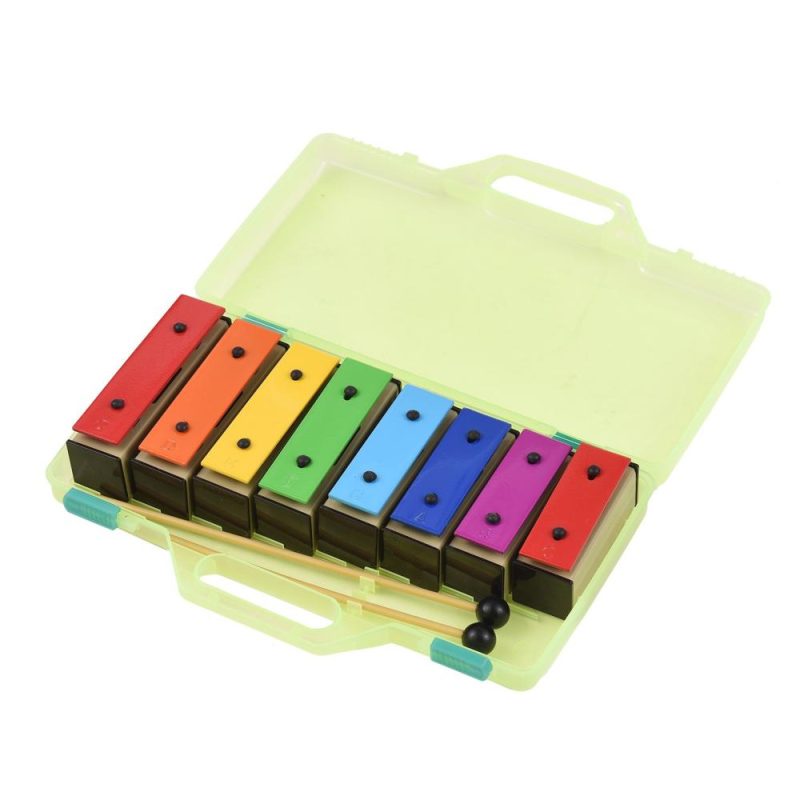 Drums & Percussion |   8-note Xylophone Percussion Instrument Musical Toy Gift for Children Kids Colorful Drums & Percussion Colorful