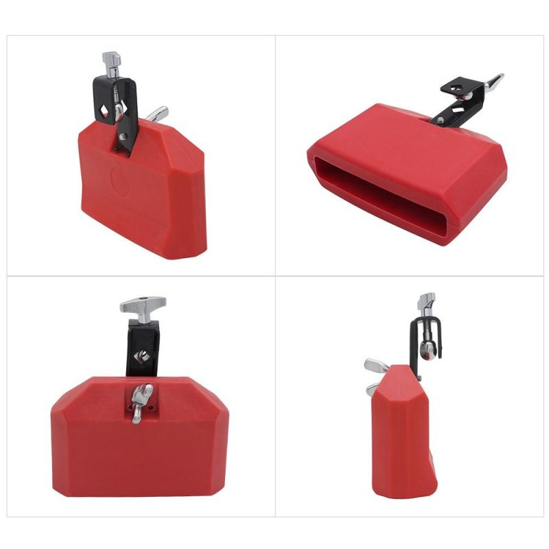 Drums & Percussion |   Cow Bell Noise Maker with Mallet Cowbell Red Drums & Percussion Drums & Percussion