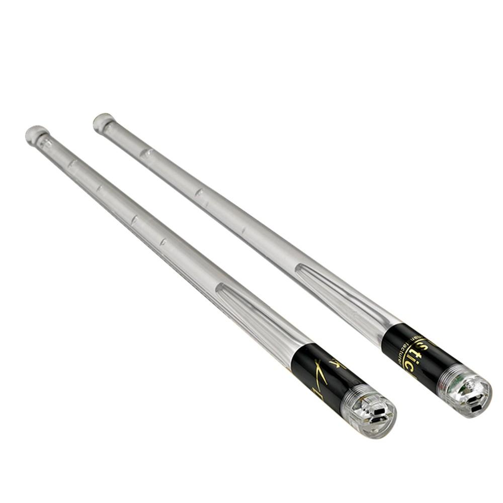 Drums & Percussion |   CT-90A LED Light Up Drumsticks Jazz Drum Sticks Transparent Drums & Percussion Drums & Percussion