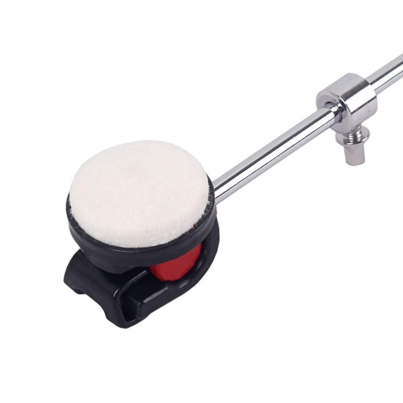 Drums & Percussion |   Percussion Hammer Drum Stick Bass Drum Beater Hammer Silicone Head White Drums & Percussion Drums & Percussion