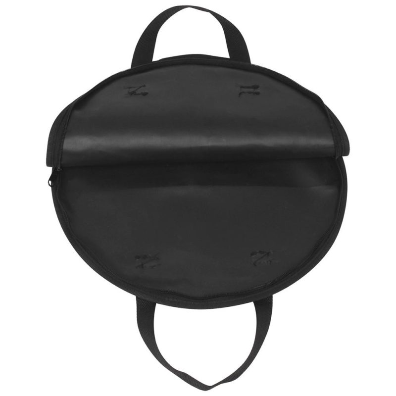 Drums & Percussion |   Silent Drum Pad Carry Bag Storage Bag Holder for 10inch Dumb Drum Black Drums & Percussion Black