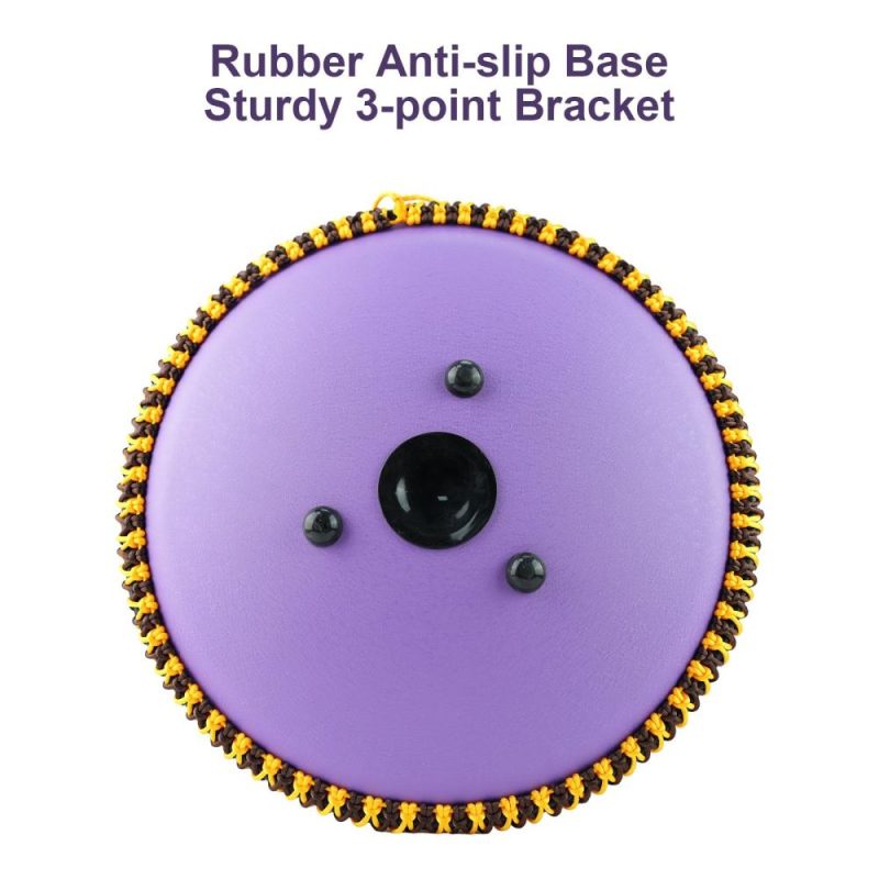 Drums & Percussion |   Steel Tongue Drum 15 Inch 21 Notes C Key Percussion Instrument Balmy Drum with Drum Mallets Purple Drums & Percussion Drums & Percussion