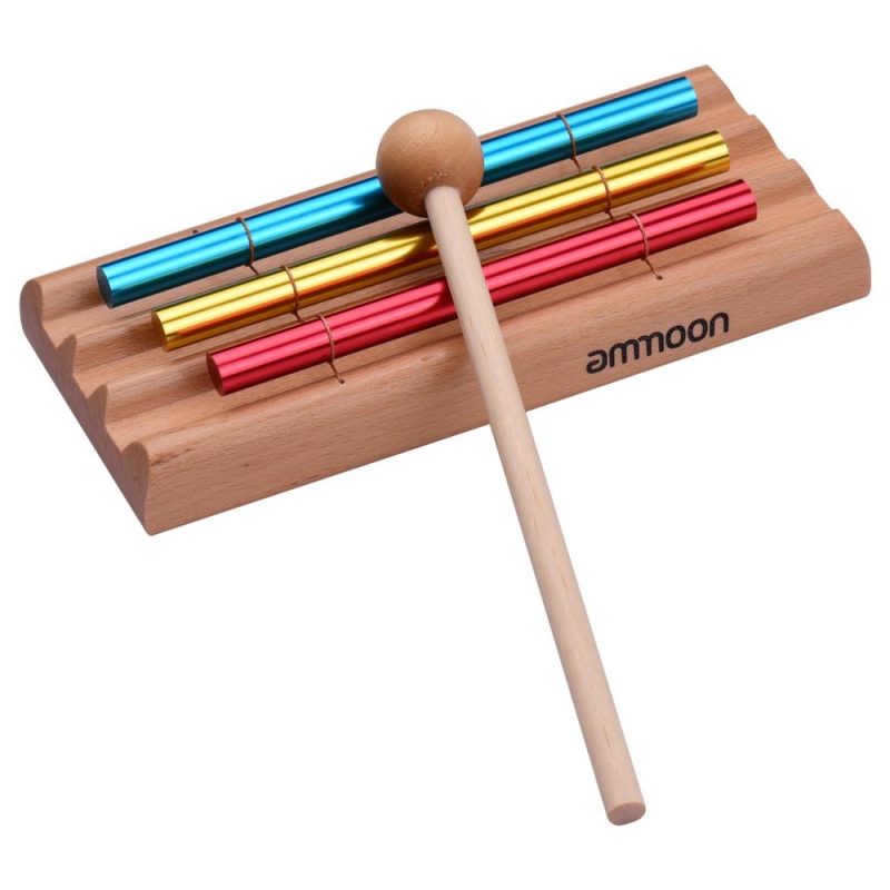 Drums & Percussion |    Tabletop Chimes Meditation Chime Colorful Wind Bell Children Educational Musical Toy Percussion Instrument with Mallet Drums & Percussion Drums & Percussion