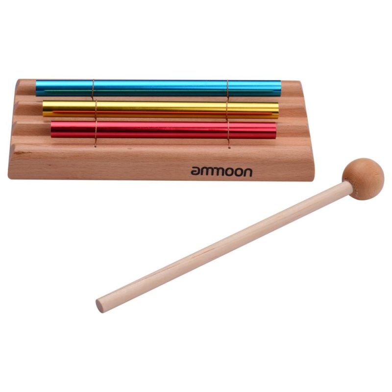 Drums & Percussion |    Tabletop Chimes Meditation Chime Colorful Wind Bell Children Educational Musical Toy Percussion Instrument with Mallet Drums & Percussion Drums & Percussion