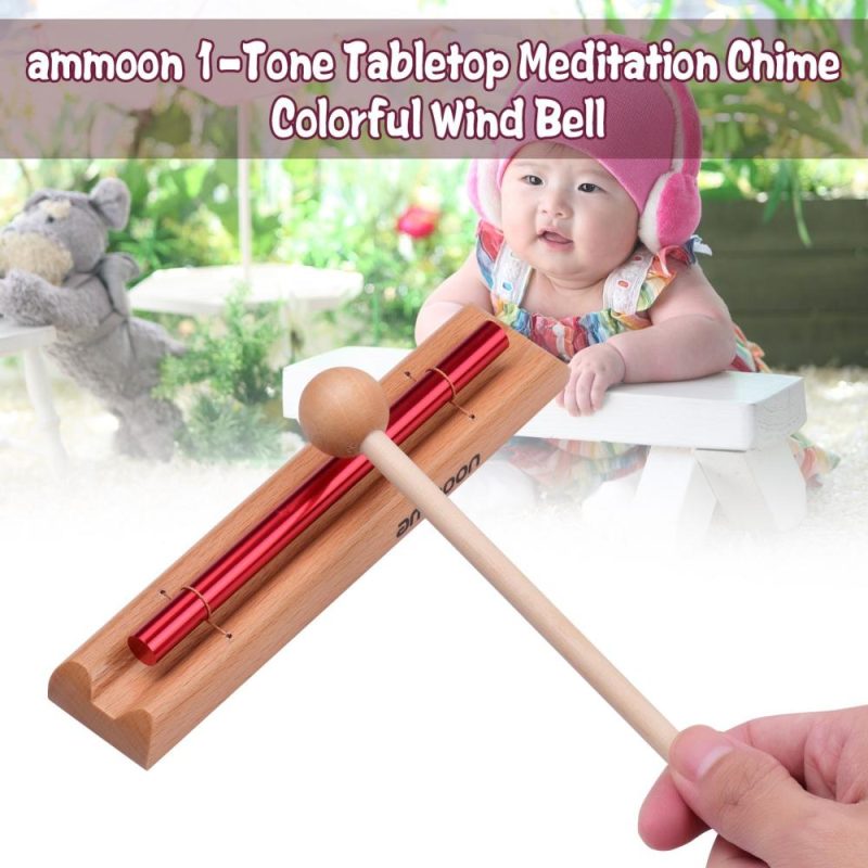 Drums & Percussion |    Tabletop Chimes Meditation Chime Colorful Wind Bell Children Educational Musical Toy Percussion Instrument with Mallet Drums & Percussion Drums & Percussion