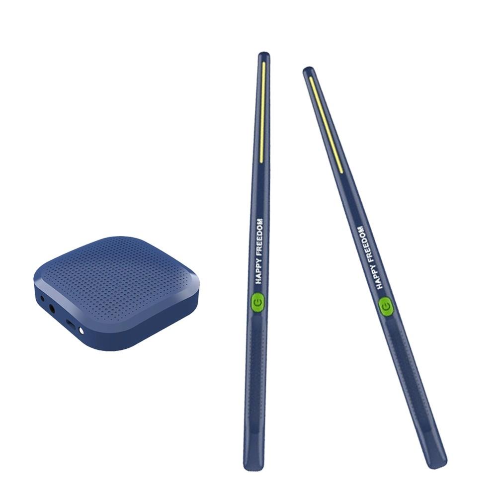 Drums & Percussion |   XHY-JZG01 High-Fidelity Electronic Air Drumsticks with 16D Speaker & DSP-Level Sound Card Navy Blue Drums & Percussion Drums & Percussion