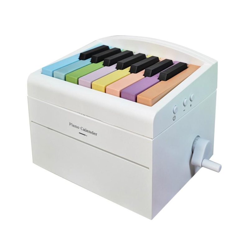 Keyboards & Pianos |   2024 Mini Playable Piano Calendar: Creative Music Box Decoration White 1 Keyboards & Pianos Keyboards & Pianos