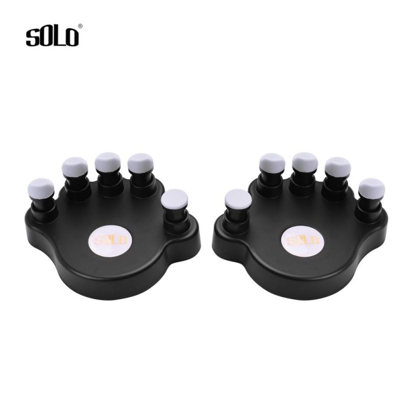 Keyboards & Pianos |   SP-140 Piano Finger Trainers Fingers Strength Training Tools Finger Correctors for Piano Beginners, 1 Pair/Pack Black Keyboards & Pianos Black