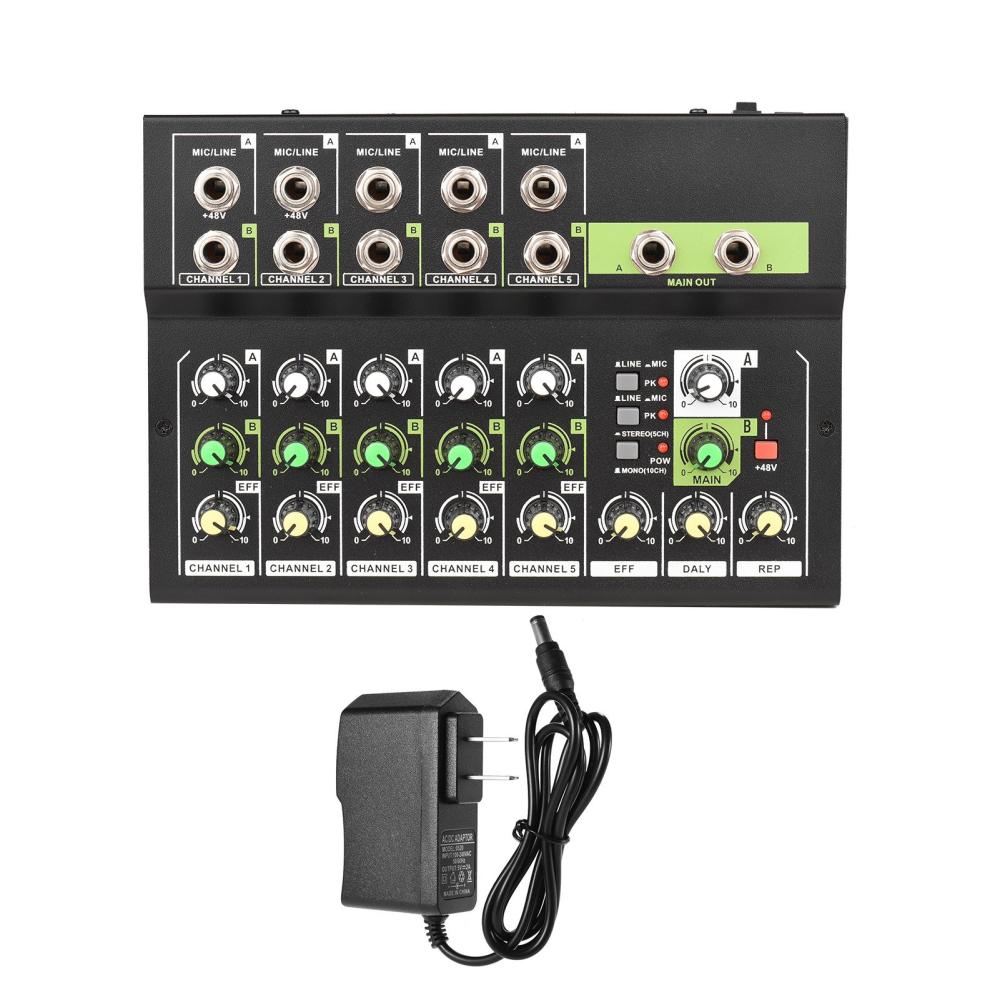 Musical Effects |   10-Channel Mixing Console Digital Audio Mixer Musical Effects Musical Effects