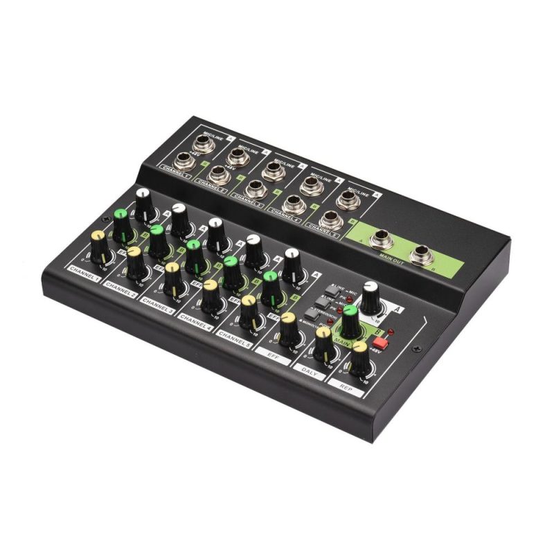 Musical Effects |   10-Channel Mixing Console Digital Audio Mixer Musical Effects Musical Effects