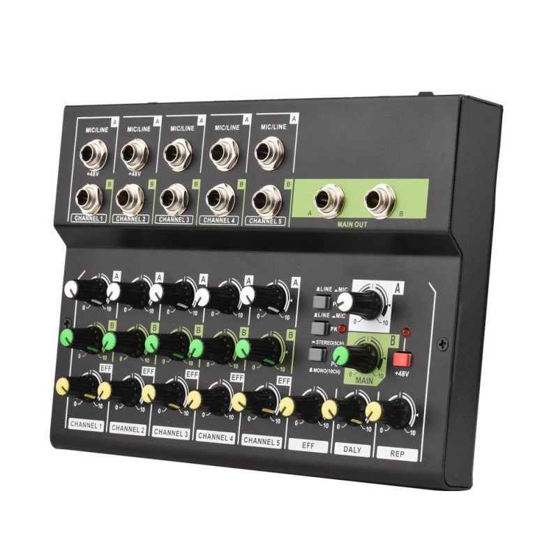 Musical Effects |   10-Channel Mixing Console Digital Audio Mixer Musical Effects Musical Effects