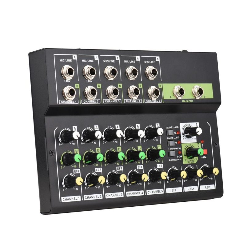 Musical Effects |   10-Channel Mixing Console Digital Audio Mixer Musical Effects Musical Effects