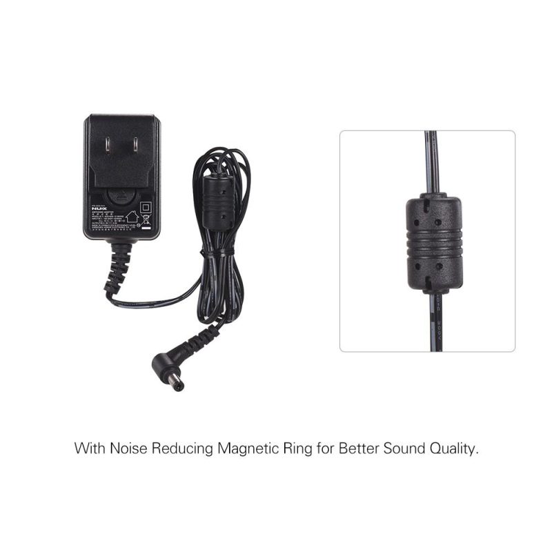 Musical Effects |   9V AC/DC Power Adapter Corded Power Supply Charger Black Musical Effects Black