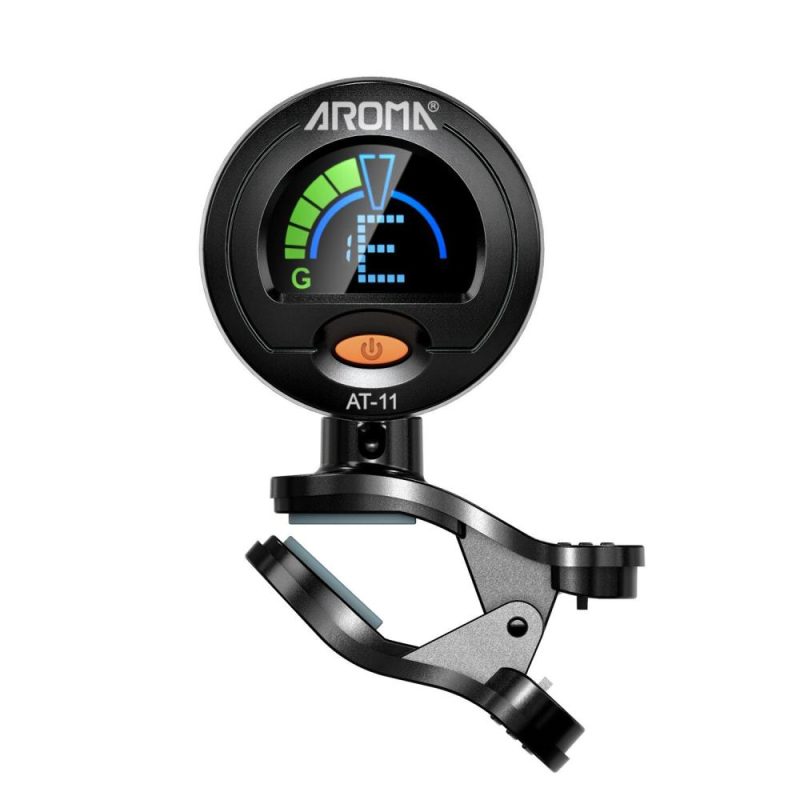 Musical Effects |   AT-11 Clip-on Tuner Color Screen Black Musical Effects Black