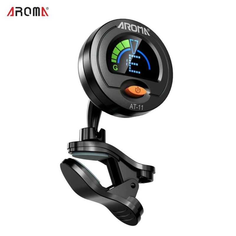 Musical Effects |   AT-11 Clip-on Tuner Color Screen Black Musical Effects Black