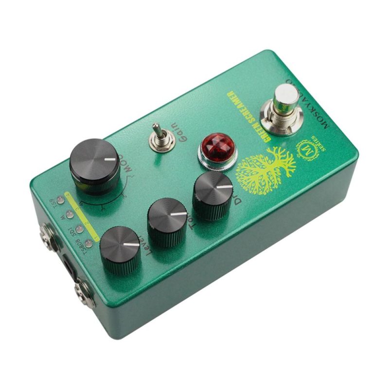 Musical Effects |   Booster/Overdrive Guitar Effect Pedal – GREEN SCREAMER Green Musical Effects Green