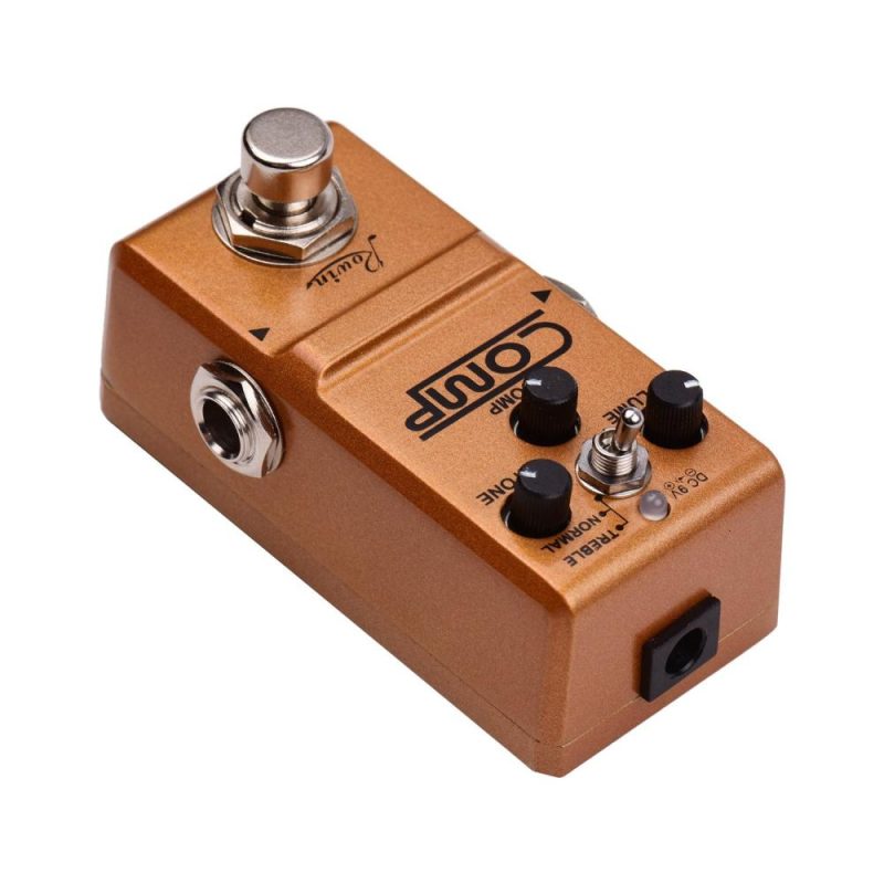 Musical Effects |   Compressor Guitar Pedal Effect Pedal True Bypass Orange Musical Effects Musical Effects