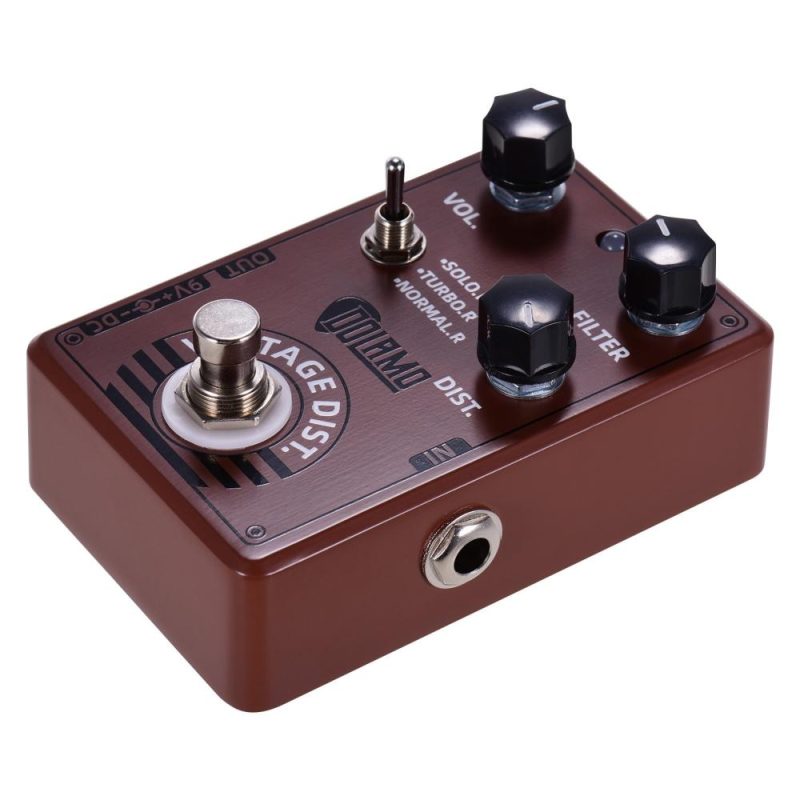 Musical Effects |   D-11 Vintage Distortion Guitar Effect Pedal Coffee Musical Effects Coffee