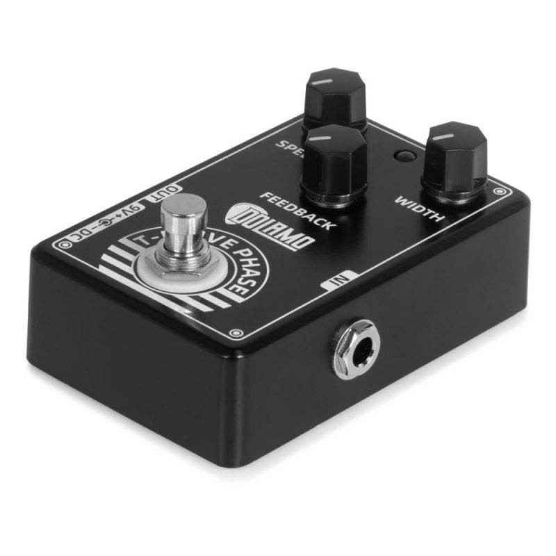 Musical Effects |   D-15 T-Drive Phase Pedal / True Bypass / Analog Phaser Effects Black Musical Effects Black