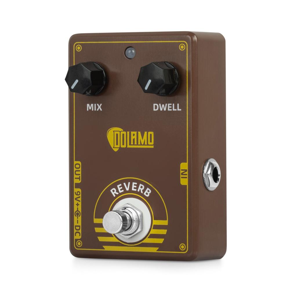 Musical Effects |   D-16 Reverb Pedal / Analog Amplifier Spring / True Sound Enhancement Brown Musical Effects Brown