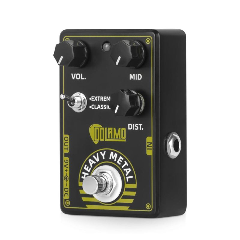 Musical Effects |   D-17 Guitar Effects Pedal / High Gain Distortion / True Bypass Black Musical Effects Black