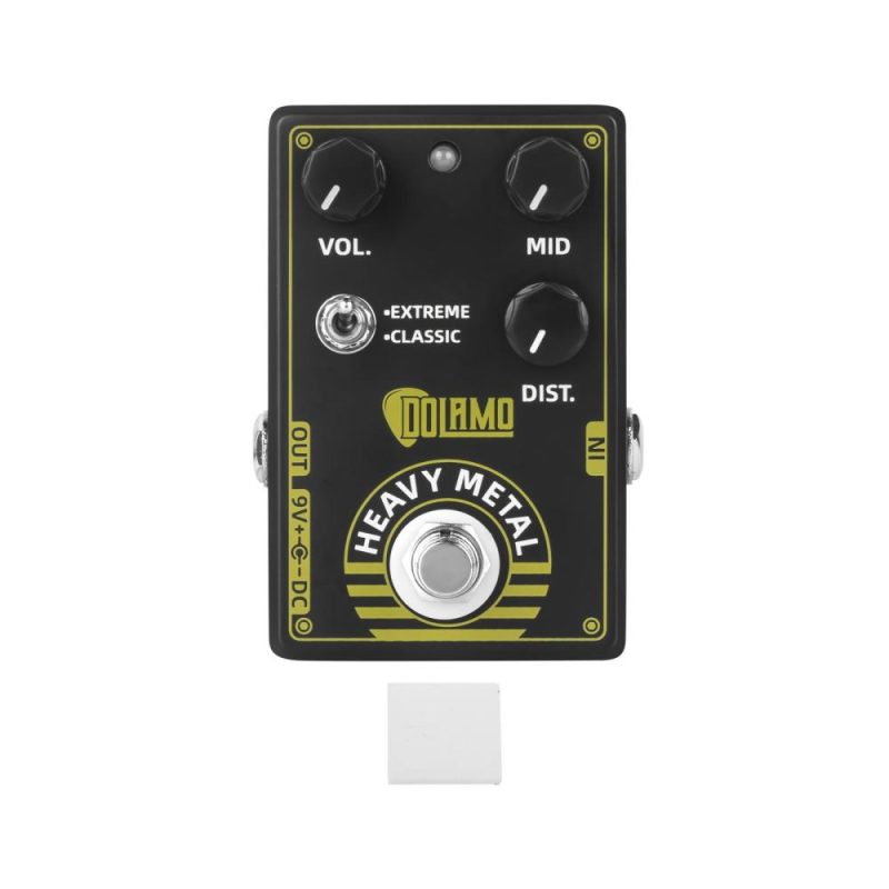 Musical Effects |   D-17 Guitar Effects Pedal / High Gain Distortion / True Bypass Black Musical Effects Black