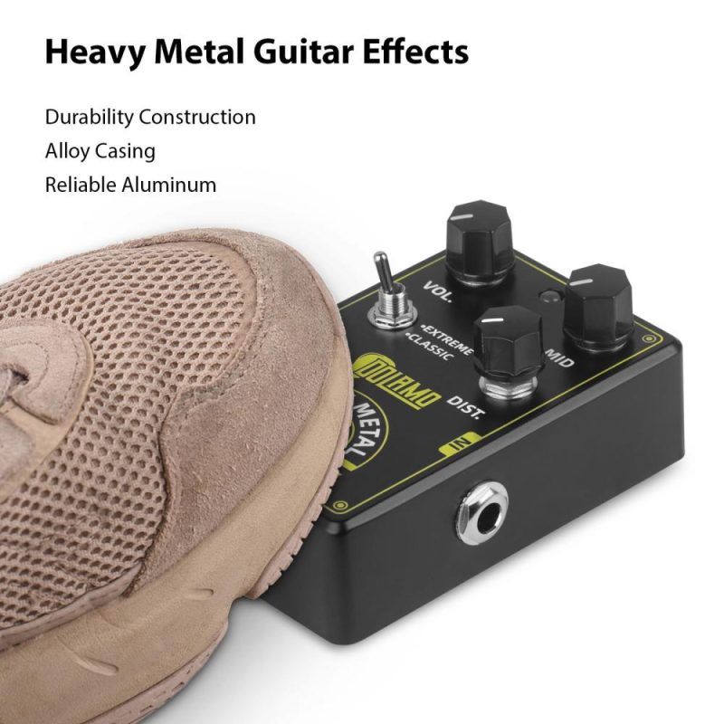 Musical Effects |   D-17 Guitar Effects Pedal / High Gain Distortion / True Bypass Black Musical Effects Black