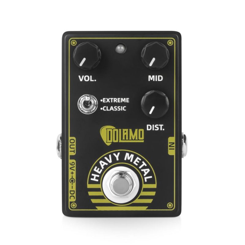 Musical Effects |   D-17 Guitar Effects Pedal / High Gain Distortion / True Bypass Black Musical Effects Black