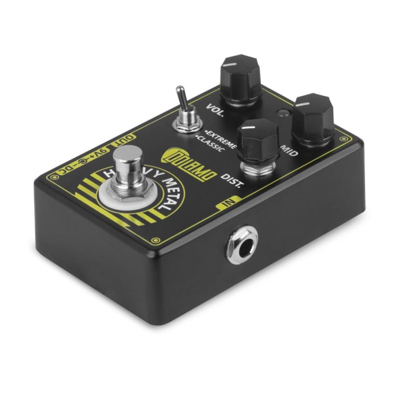 Musical Effects |   D-17 Guitar Effects Pedal / High Gain Distortion / True Bypass Black Musical Effects Black