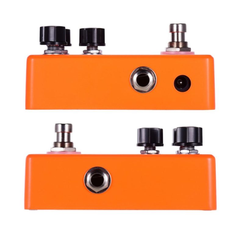 Musical Effects |   D-2 FUZZ Guitar Effect Pedal with True Bypass for Electric Guitar Orange Musical Effects Musical Effects