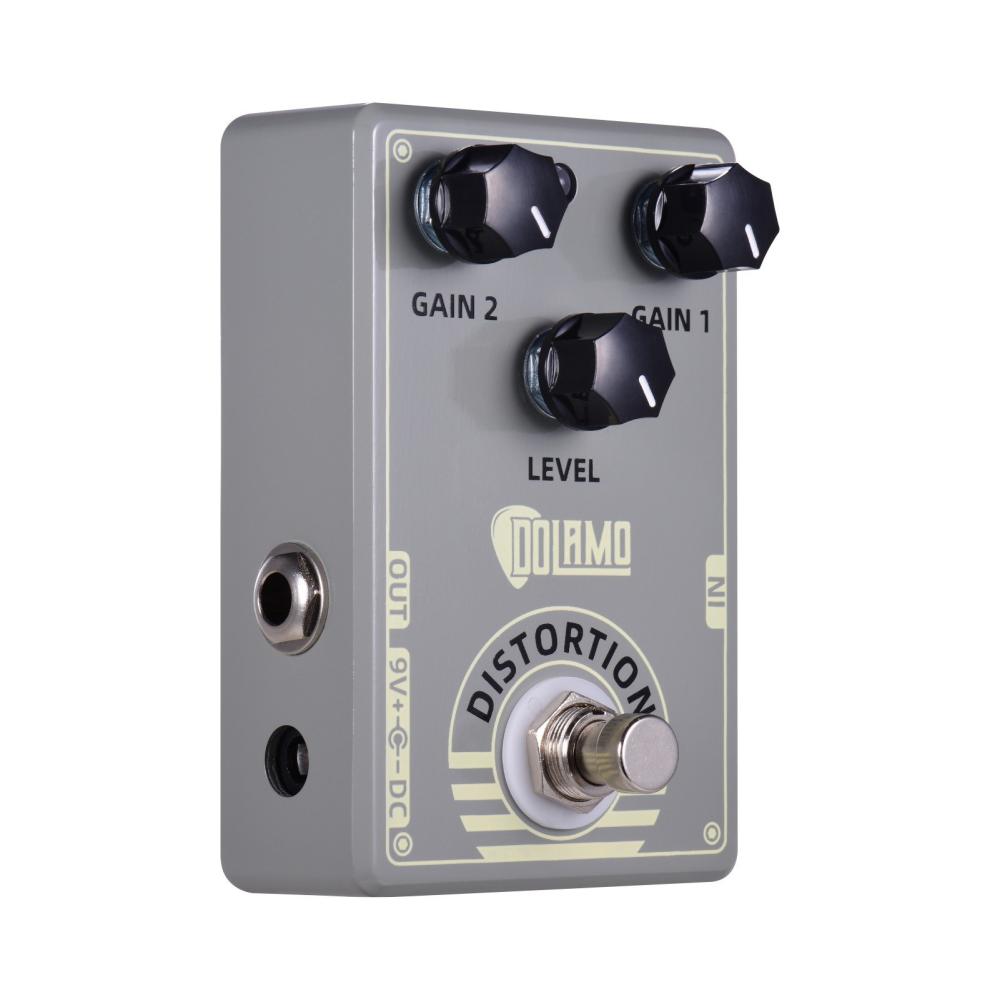 Musical Effects |   D-5 Mark IV Distortion Guitar Effect Pedal Distortion Pedal with True Bypass for Electric Guitar Gray Musical Effects Gray