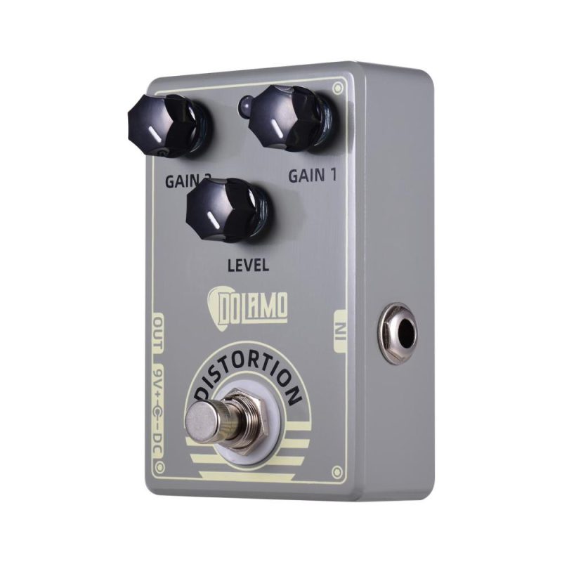 Musical Effects |   D-5 Mark IV Distortion Guitar Effect Pedal Distortion Pedal with True Bypass for Electric Guitar Gray Musical Effects Gray