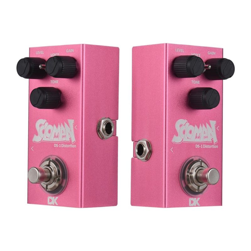 Musical Effects |   DK Soloman Distortion Pedal Electric Guitar Effects Pedal Rose Red Musical Effects Musical Effects