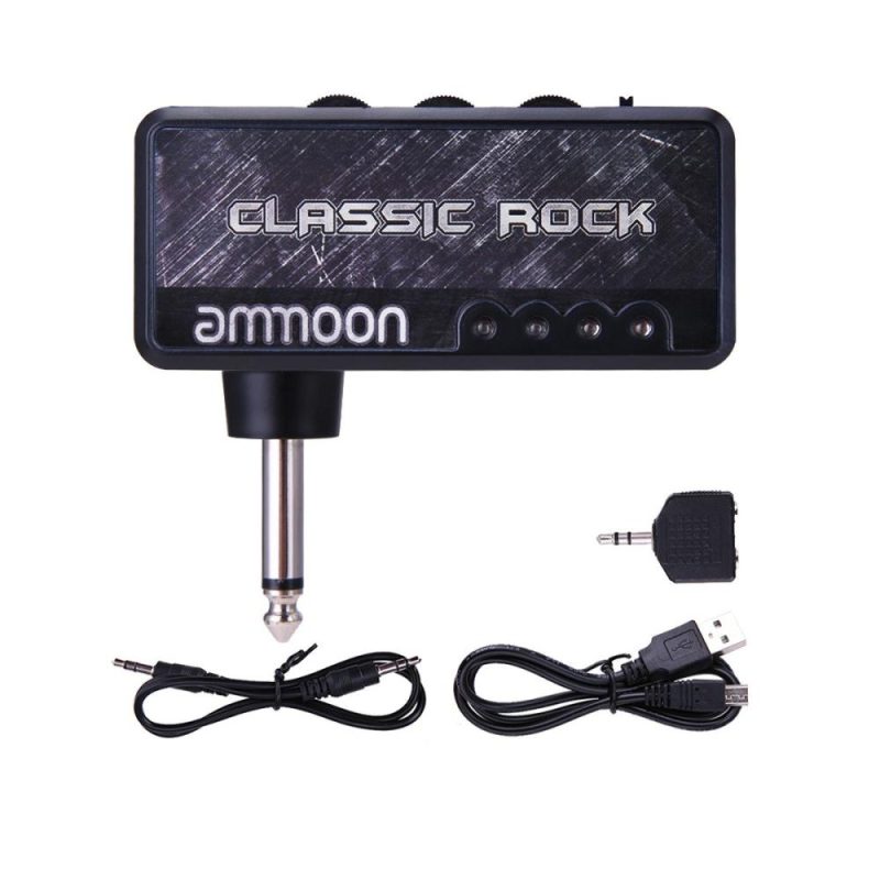 Musical Effects |   Electric Guitar Headphone Amplifier Black Musical Effects Black