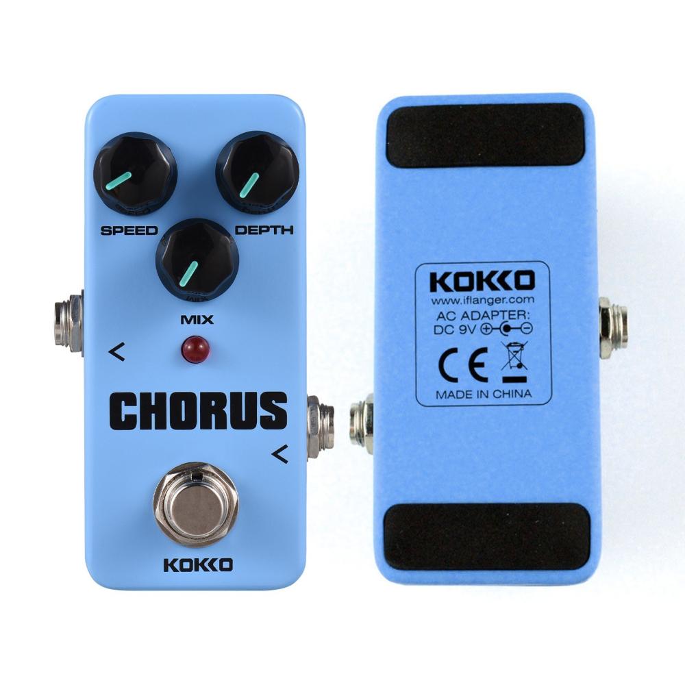 Musical Effects |   FCH2 CHORUS Electric Guitar Effect Pedal Portable Guitar Effector Mini Single Electric Guitar Effect Pedal – CHORUS Blue Musical Effects Blue