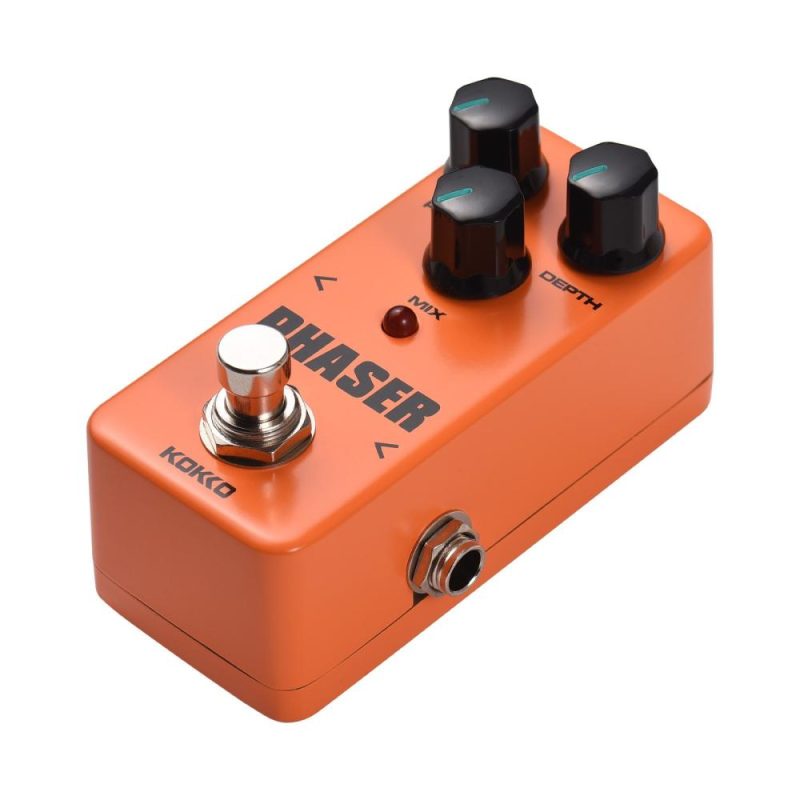 Musical Effects |   FPH2 PHASER Electric Guitar Effect Pedal Portable Guitar Effector Phase Mini Single Electric Guitar Effect Pedal – PHASER Orange Musical Effects Musical Effects