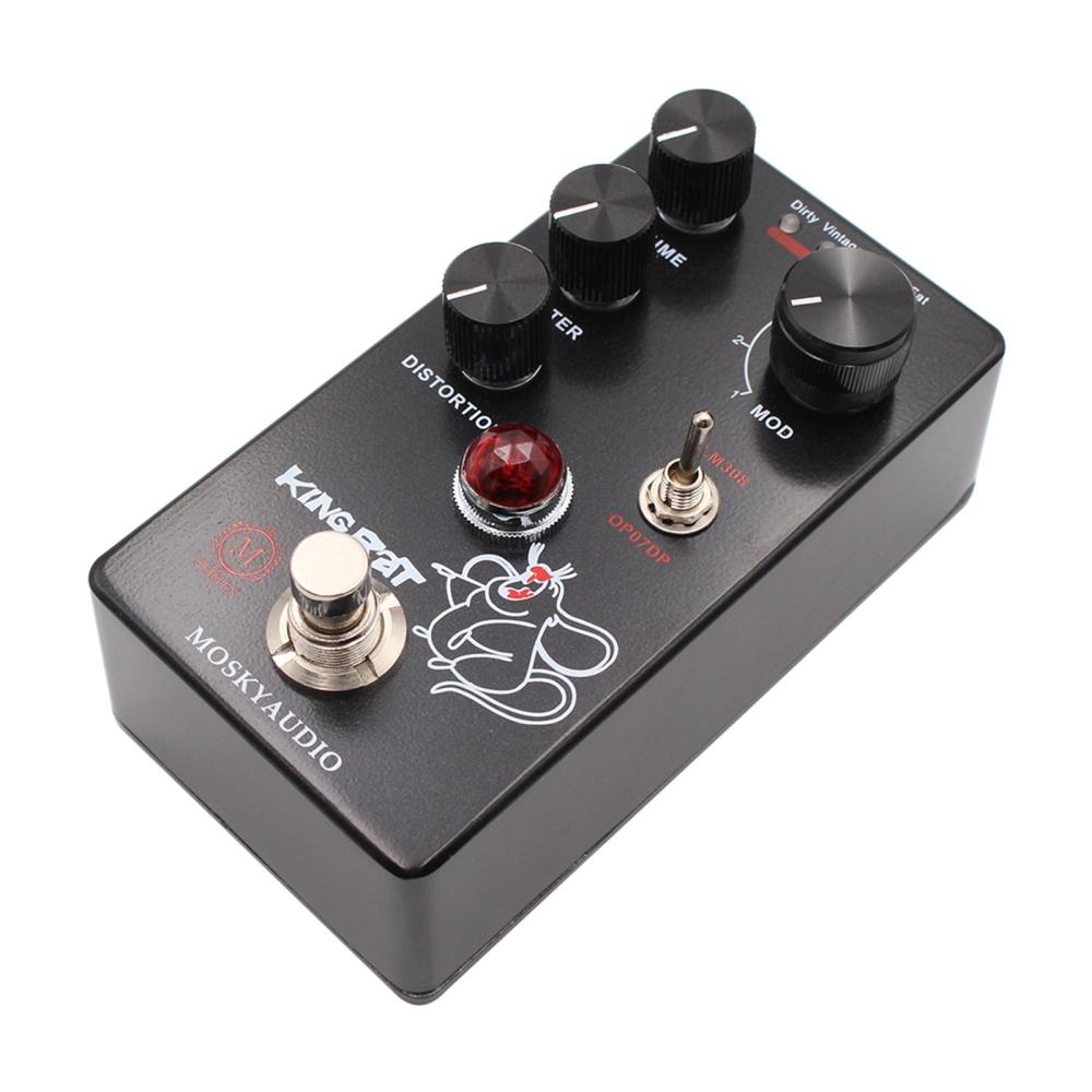 Musical Effects |   Fuzz Distortion Guitar Effect Pedal – KING RAT Dark Grey Musical Effects Dark Grey