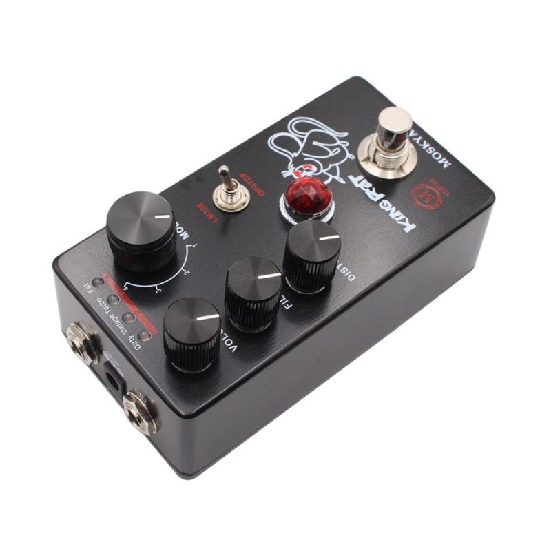 Musical Effects |   Fuzz Distortion Guitar Effect Pedal – KING RAT Dark Grey Musical Effects Dark Grey